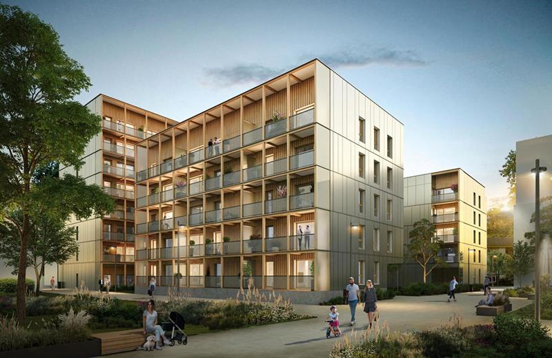 Appartement - 64 m² - 3 pièces