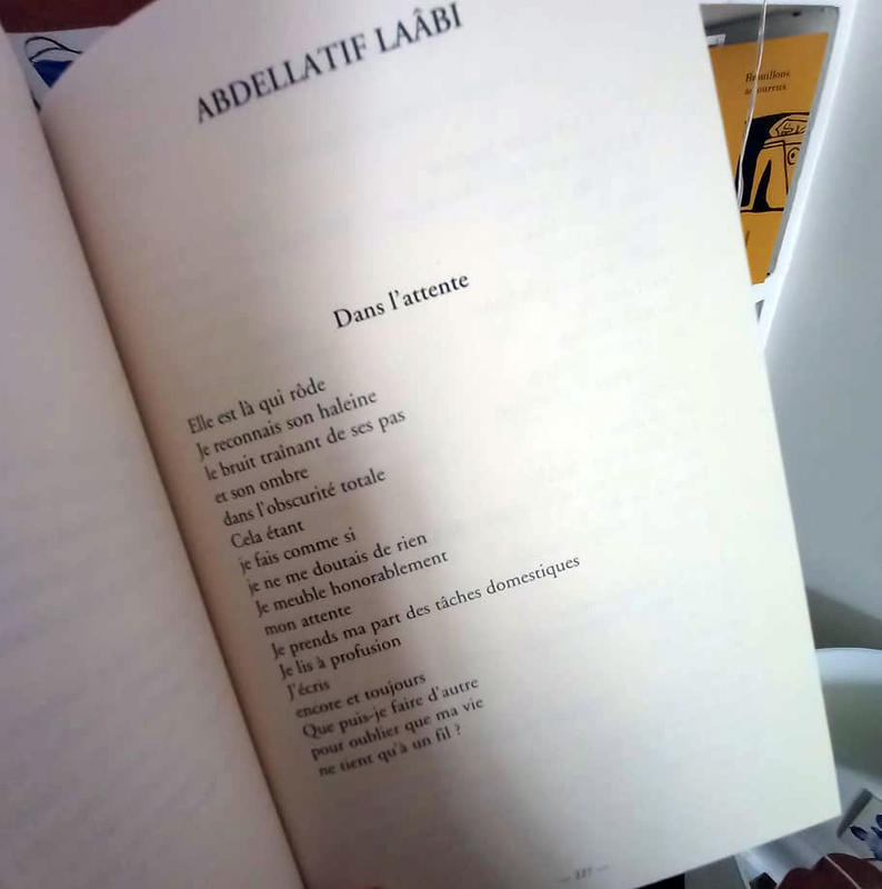 Abdellatif Laâbi, poésie sans barreaux ni frontières • Atelier d'écriture