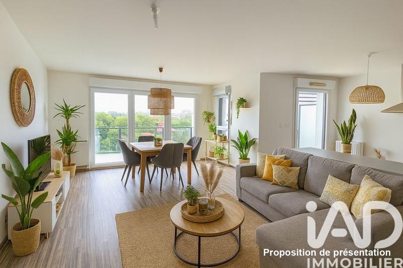 Appartement - 63 m² - 3 pièces