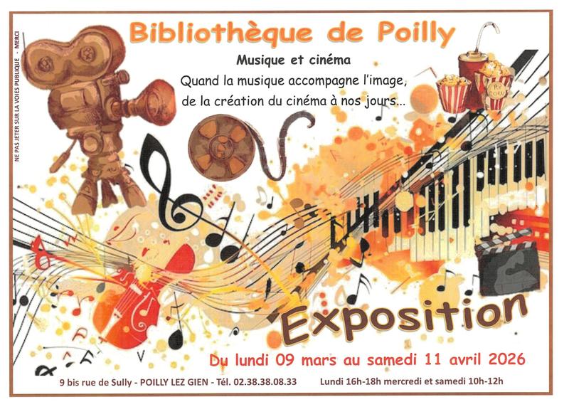 Exposition musique et cinéma