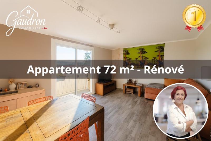 Appartement - 72 m² - 3 pièces