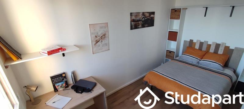 Chambre - 10 m² - 1 pièce