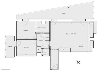 Appartement - 74 m² - 4 pièces