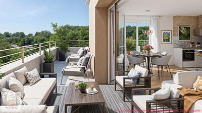 Appartement - 97 m² - 4 pièces