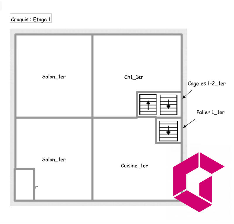 Maison - 90 m² - 5 pièces