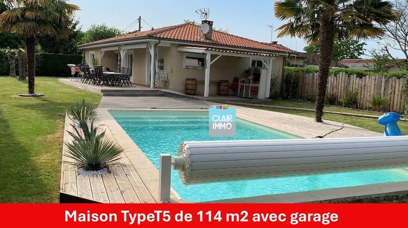 Maison - 114 m² - 6 pièces