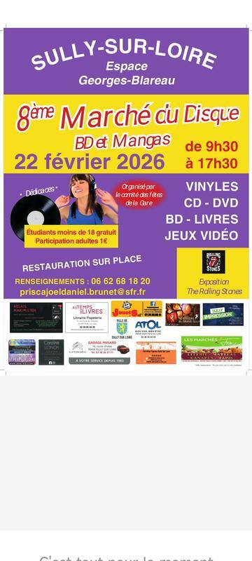 Marché du disque, cd, dvd, bd, manga et jeux vidéo