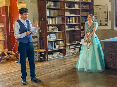 Visite &quot;costumée&quot; du Château Abbadia