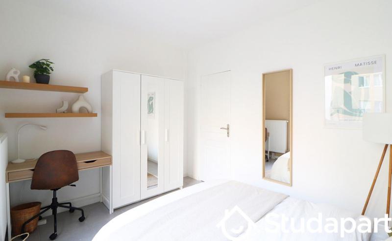 Chambre - 15 m² - 1 pièce