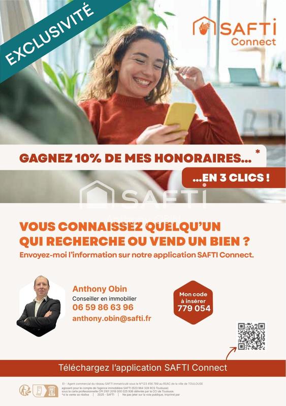 Maison - 90 m² - 4 pièces