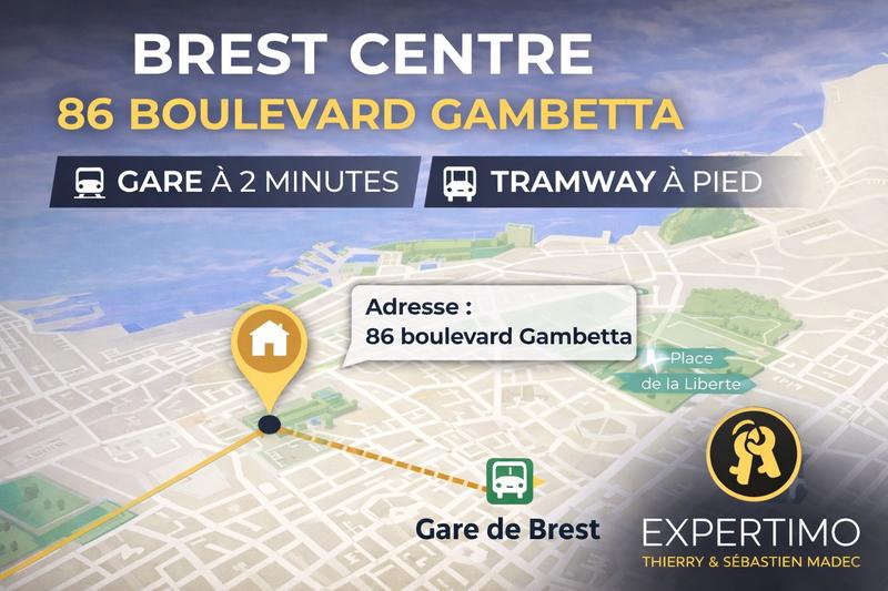 Appartement - 60 m² - 3 pièces