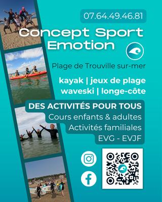 Longe côte – Marche aquatique par Concept Sport Emotion