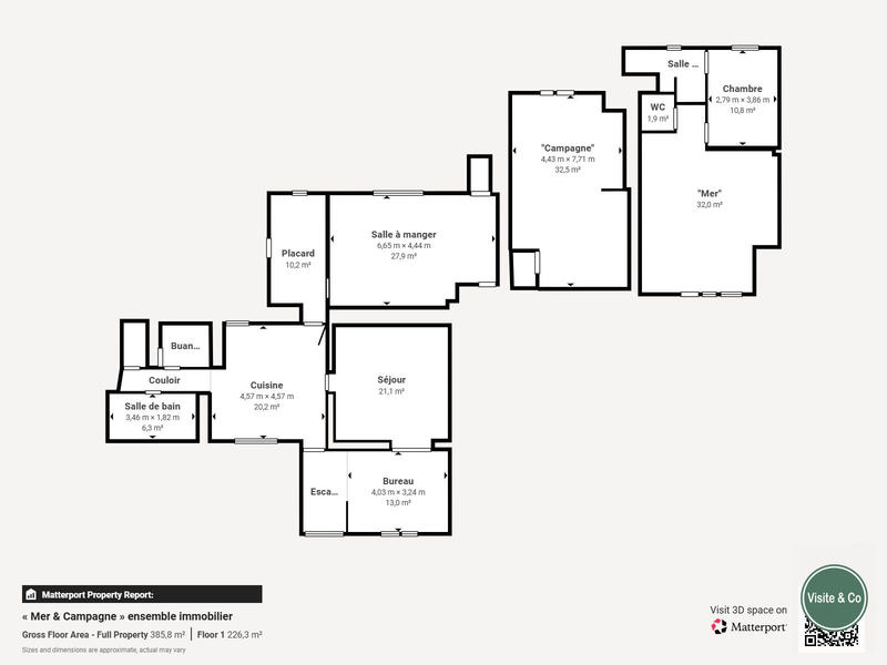 Maison ancienne - 333 m² - 15 pièces
