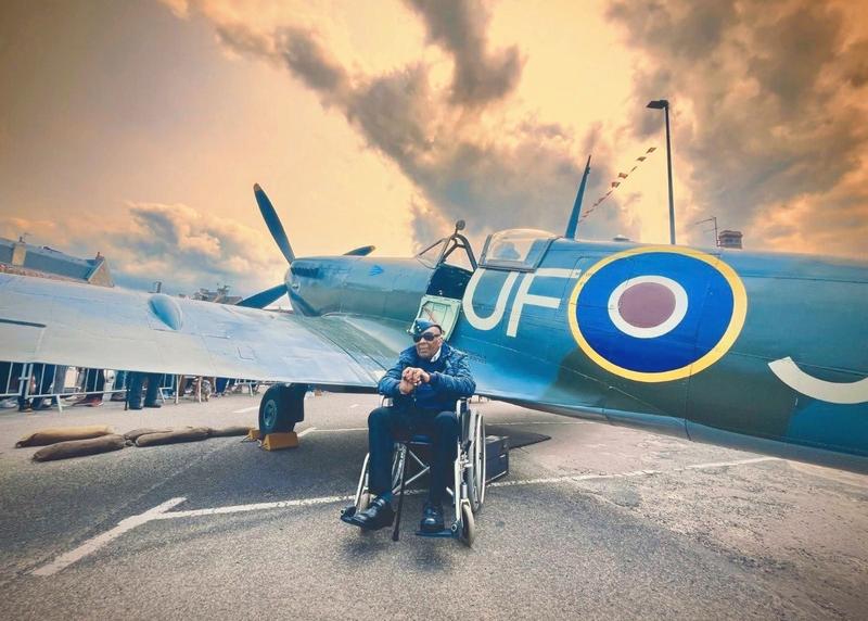 Festival Swing d-Day - Exposition d'un Spitfire Mk IX