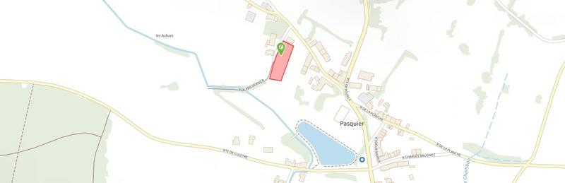 Terrain constructible - 1 174 m²