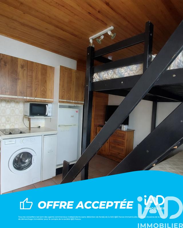 Studio - 17 m² - 1 pièce