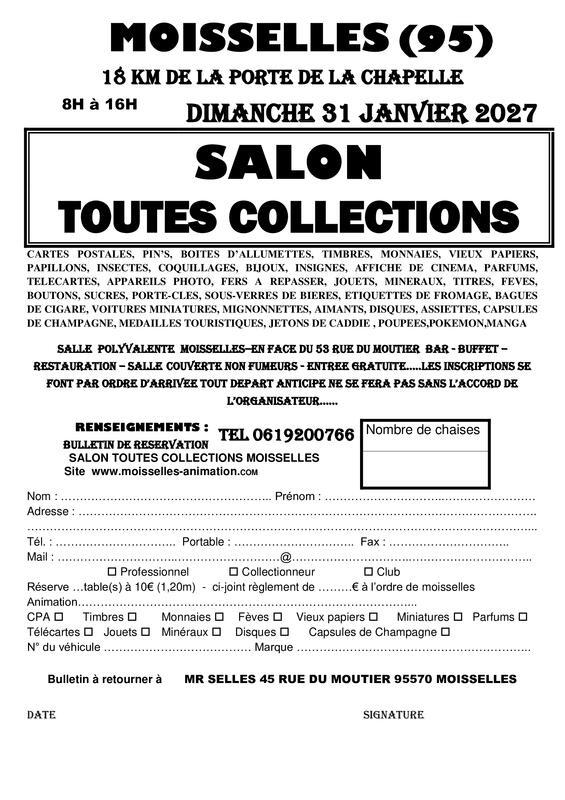 Salon toutes collections