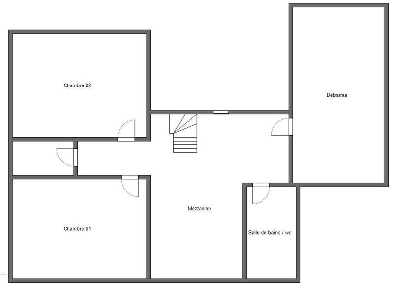 Maison - 90 m² - 5 pièces