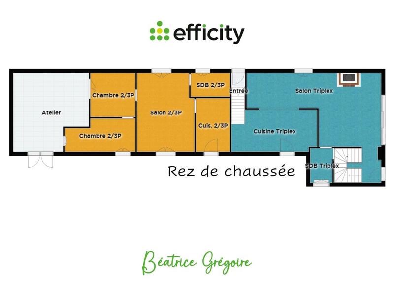 Immeuble - 172 m² - 8 pièces