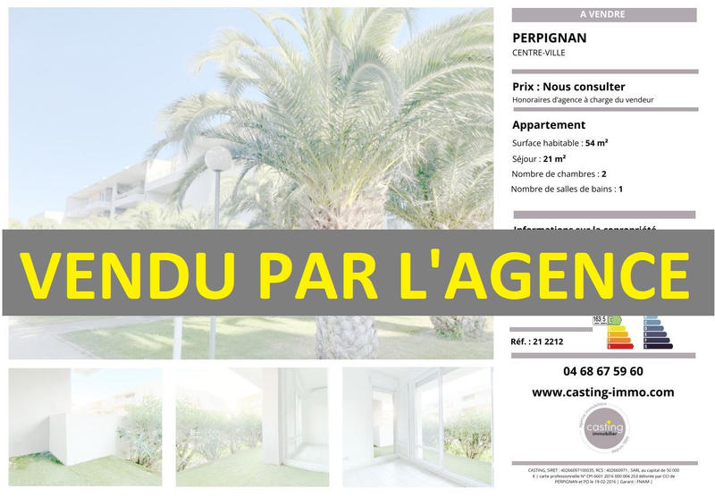 Appartement - 57 m² - 3 pièces