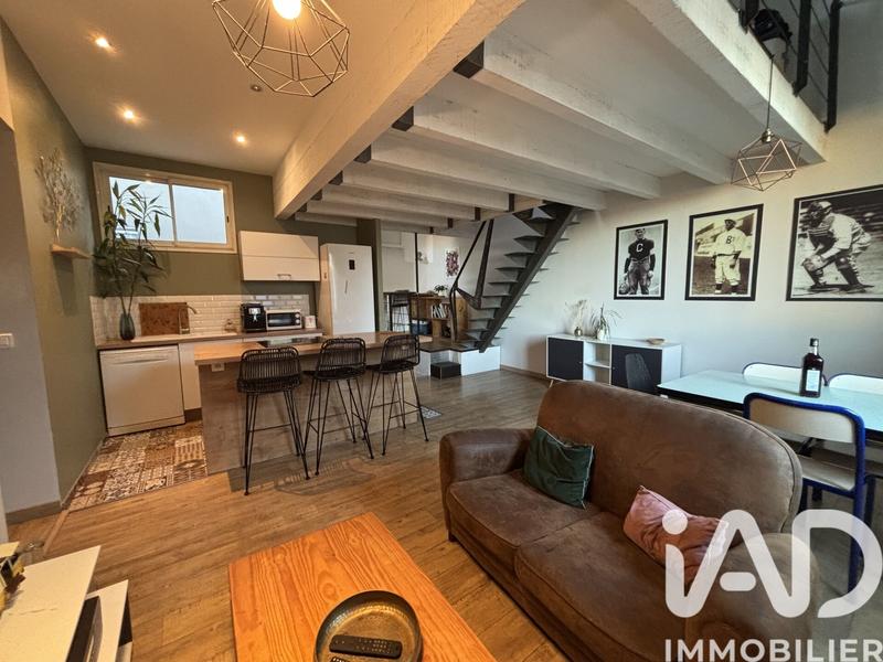 Maison - 62 m² - 3 pièces