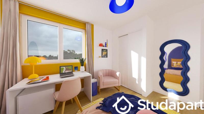 Chambre - 10 m² - 1 pièce