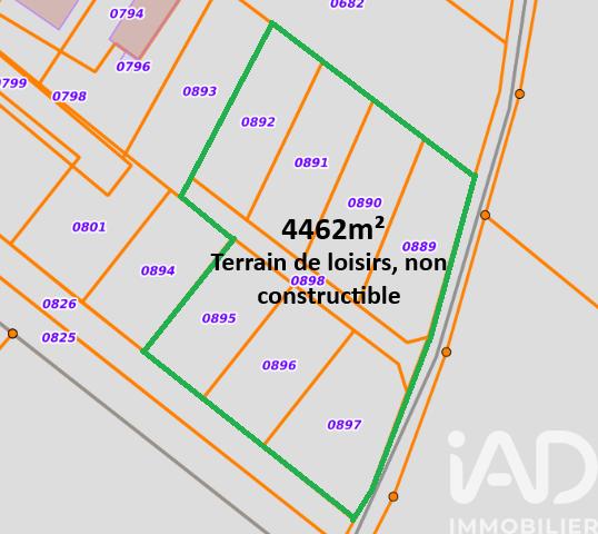 Terrain - 4 462 m²