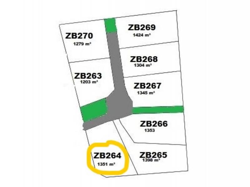 Terrain constructible - 1 351 m²