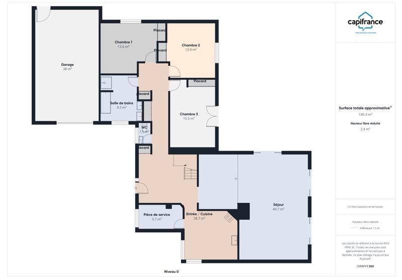 Maison - 172 m² - 6 pièces