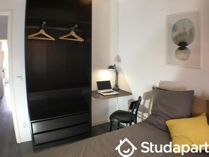 Chambre - 9 m² - 1 pièce