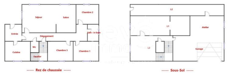 Maison de bois - 83 m² - 4 pièces