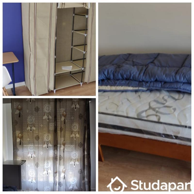 Chambre - 22 m² - 1 pièce