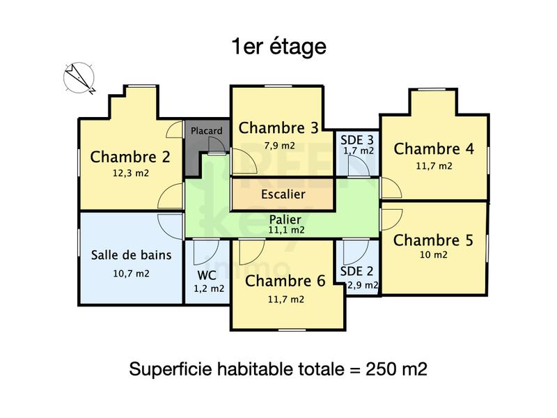 Propriété - 250 m² - 10 pièces