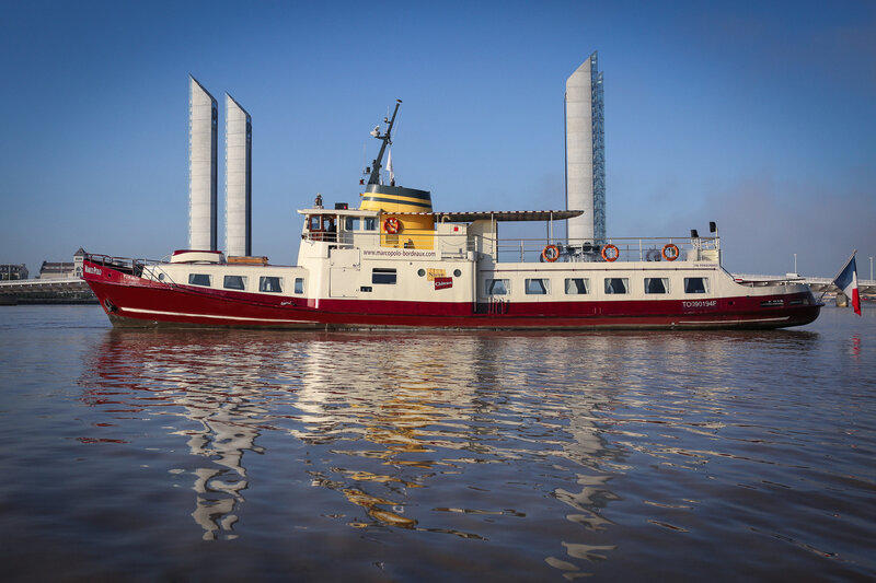 Croisière "Bordeaux by night" à bord du Marco Polo au départ de Langon