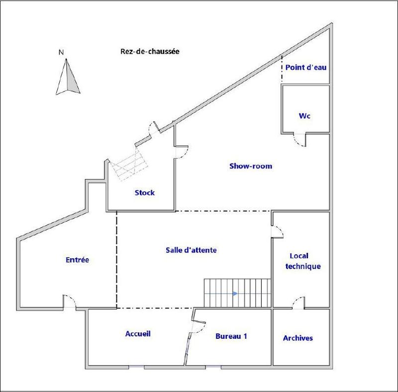 Local commercial - 342 m² - 5 pièces