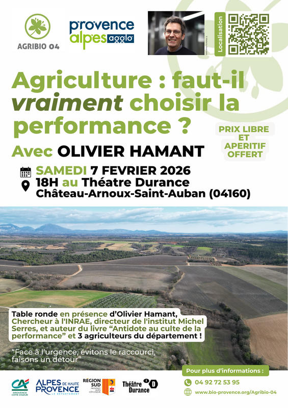 Agriculture : faut-il vraiment choisir la performance ?