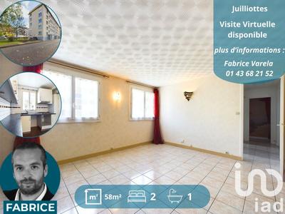 Appartement - 58 m² - 3 pièces