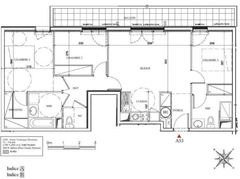 Appartement - 79 m² - 4 pièces