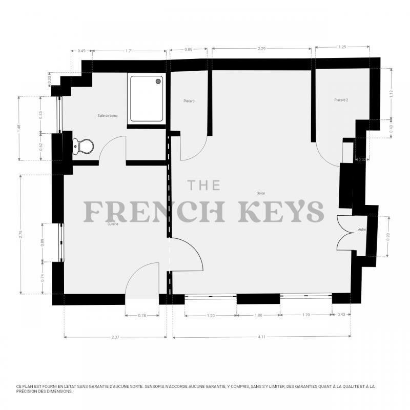 Appartement - 33 m² - 2 pièces