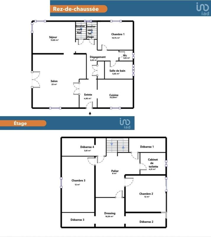 Maison - 132 m² - 5 pièces