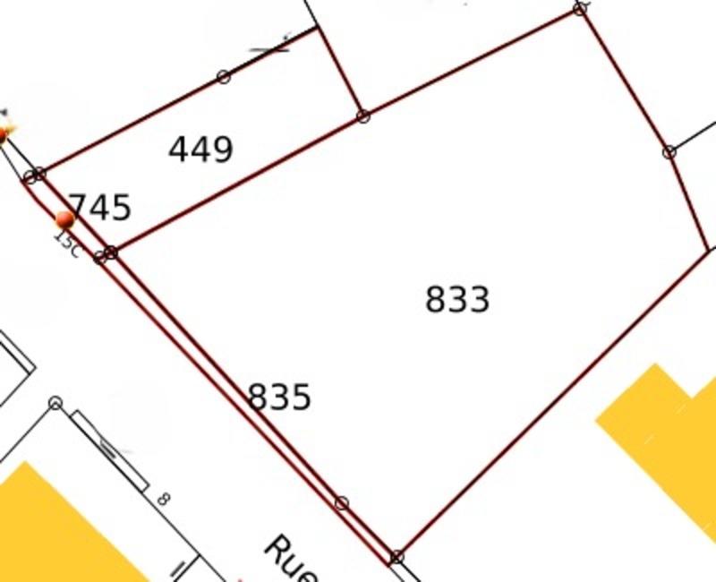 Terrain constructible - 1 271 m²