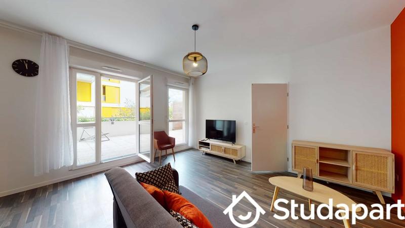 Chambre - 9 m² - 1 pièce