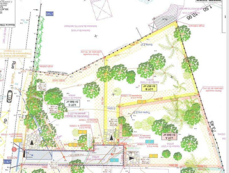 Terrain constructible - 646 m²