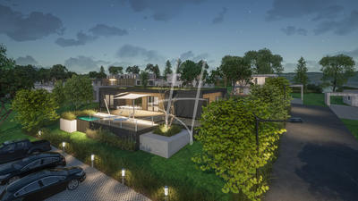 Terrain - 886 m²