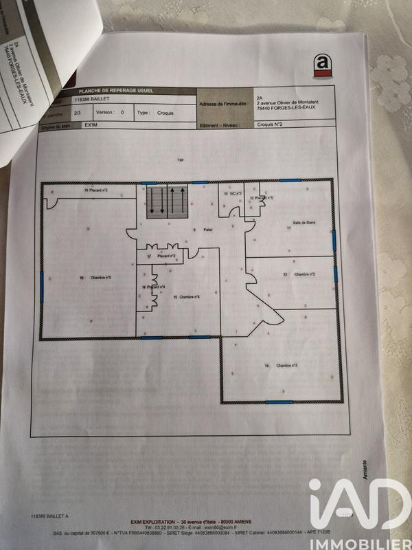 Maison - 182 m² - 7 pièces