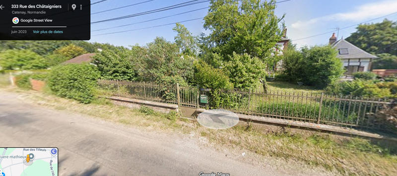 Terrain constructible - 500 m²