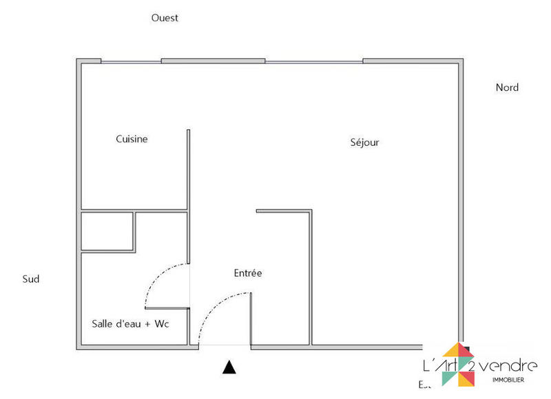 Appartement - 28 m² - 1 pièce