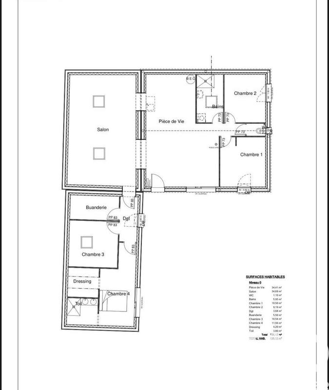 Maison - 61 m² - 3 pièces