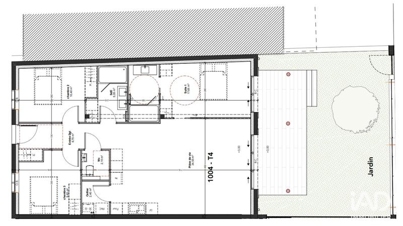 Appartement - 89 m² - 4 pièces