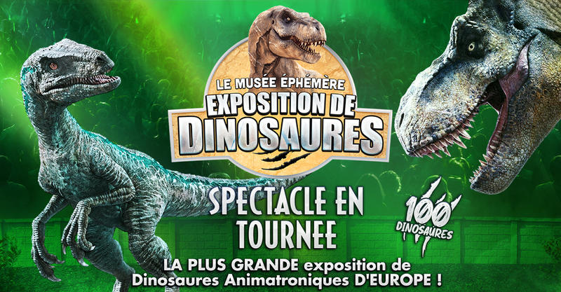 Le Musée Éphémère® des dinosaures